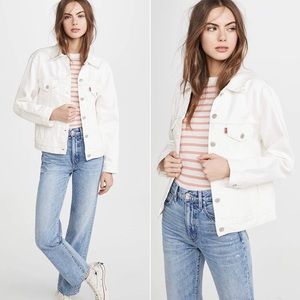 Levi’s Womens Ex Boyfriend Trucker Denim Jacket